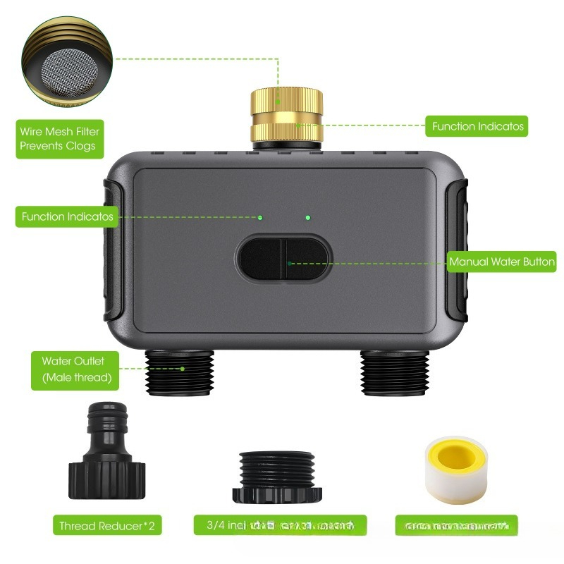WiFi・Bluetooth対応 デュアルコンセント スマー - Timer Dual Outlet のレビューと価格
