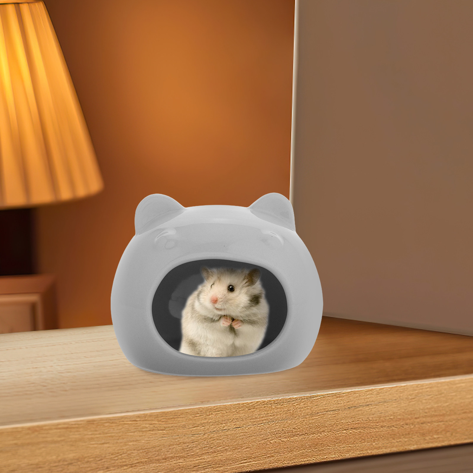 セラミック製ハムスター隠れ家、居心地の良い小動物用クールな巣 - Hide Cave Ceramic のレビューと価格